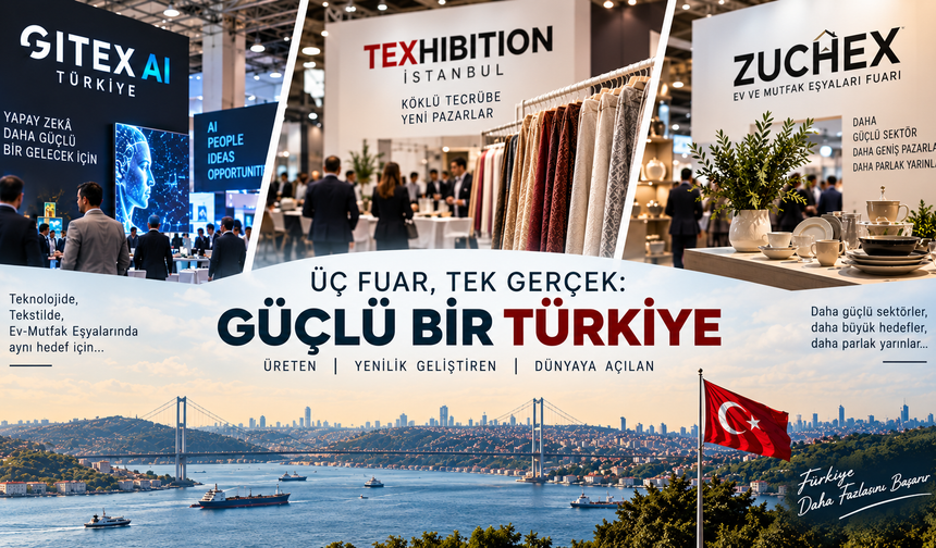 Üç Fuar, Tek Gerçek: Güçlü Bir Türkiye