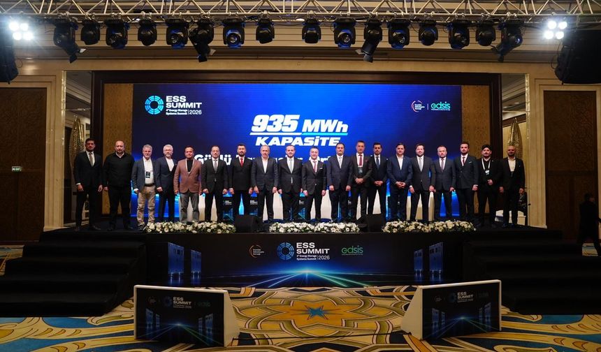 Enerji Depolamada 935 MWh’lik Proje Kapasitesine Ulaşıldı
