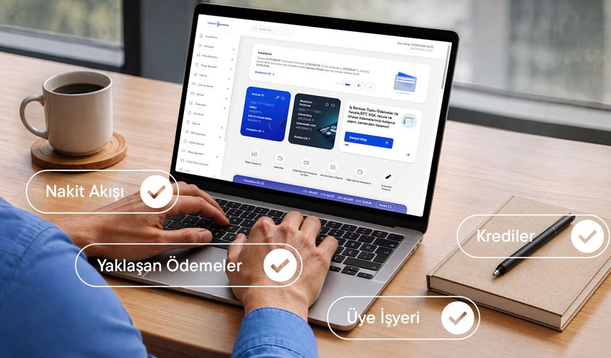 İş Bankası’nın Ticari İnternet Şube ana sayfasına yeni özellikler eklendi