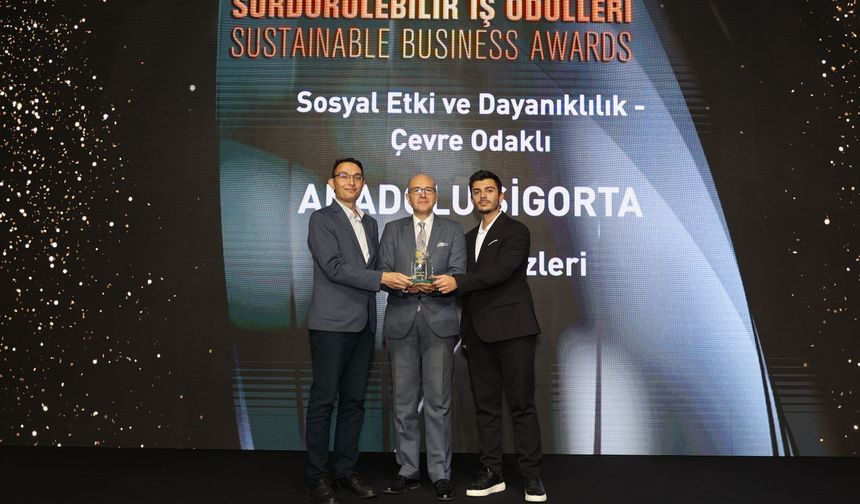 Anadolu Sigorta’nın Geleceğe Değer Katan Projelerine 7 Ödül