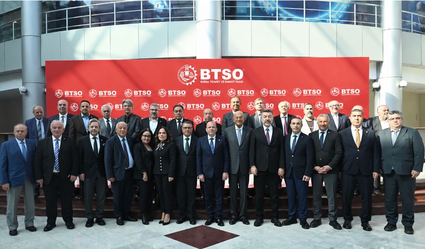 BTSO Başkanı Özer Matlı’dan Yoğun Görüşme Trafiği