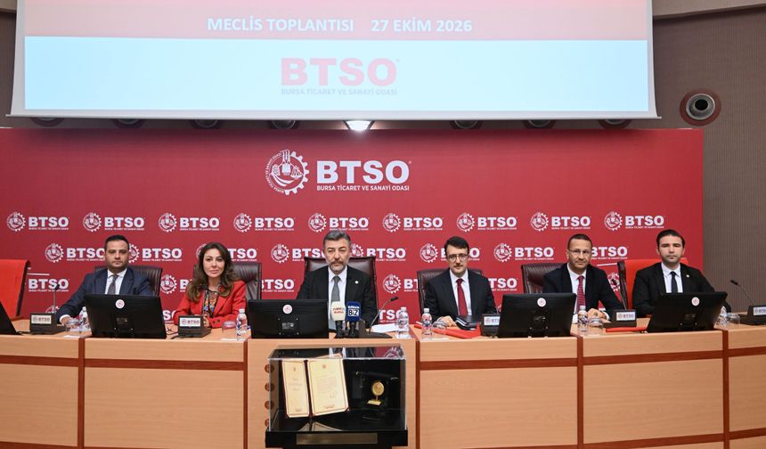 BTSO’da Yeni Dönemin İlk Meclis Toplantısı Yapıldı