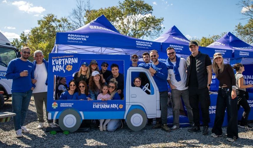 Anadolu Sigorta, Kurtaran Ev Festivali’ne Kurtaran Araç ile Katıldı