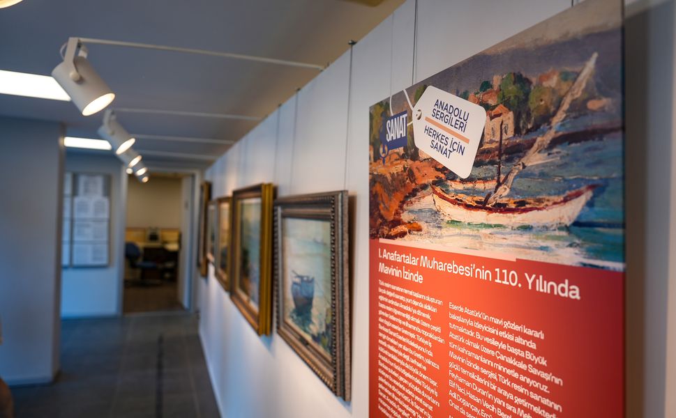 İş Sanat Anadolu Sergileri Gelibolu’daydı