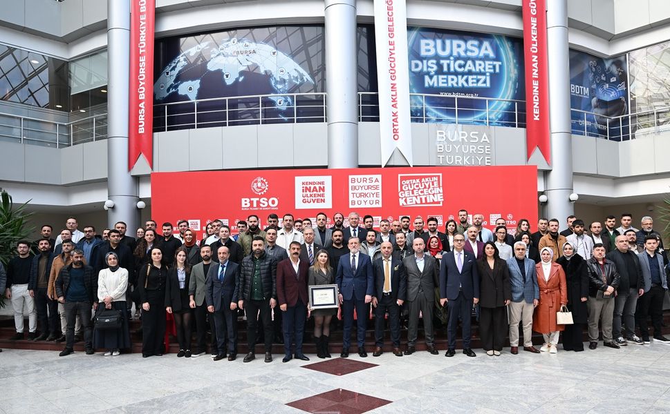 Başkan Burkay BTSO’nun yeni üyeleriyle bir araya geldi