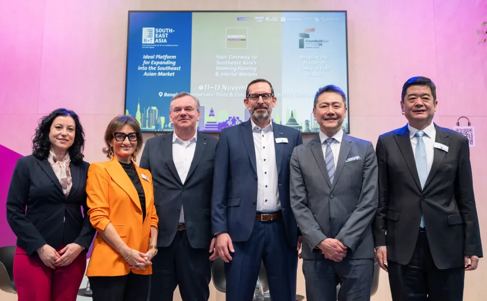 Deutsche Messe destekli DOMOTEX South East Asia Bangkok’ta hayata geçiyor