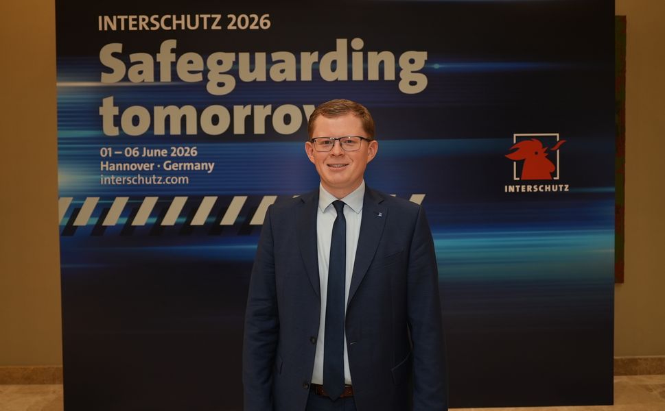 INTERSCHUTZ Almanya Direktörü Rawe, “INTERSCHUTZ yangın ve kurtarma sektörünü bir araya getiriyor"