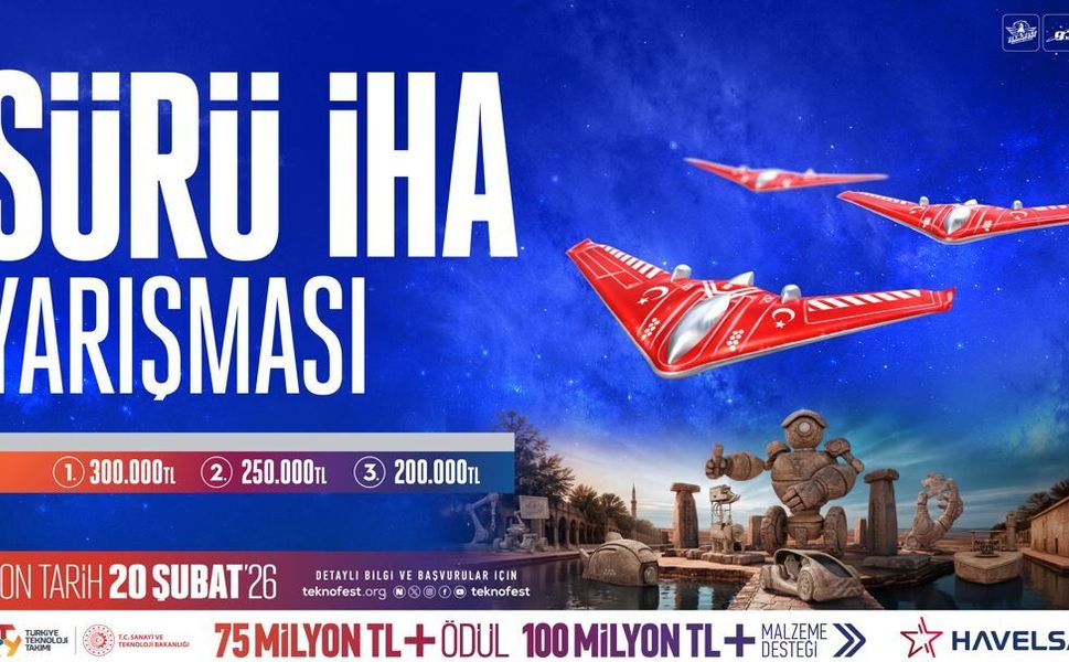 TEKNOFEST Sürü İHA Yarışması başvuruları başladı