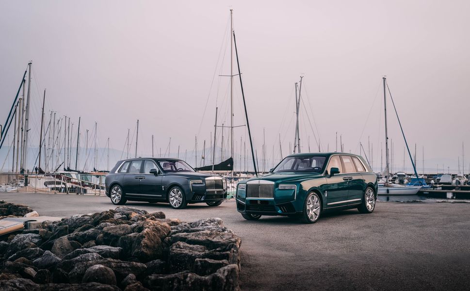Rolls-Royce Cullinan Yachting denizcilikten ilham alan özel Bespoke tasarım