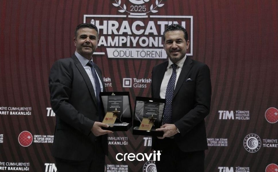 İhracatın Şampiyonları Ödül Töreni’nde Creavit’e Çifte Ödül