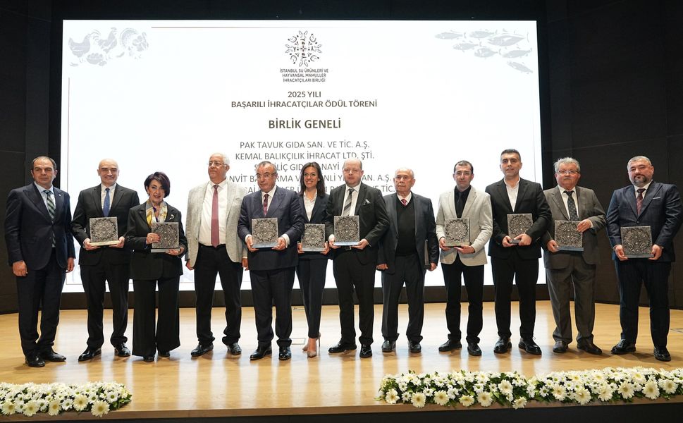 Gıda sektörünün ihracat liderleri ödüllerini aldı