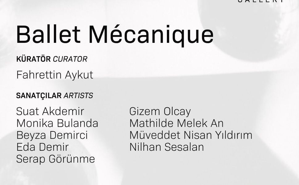 FAAR Gallery İstanbul, Parçalanma Ritmi "Ballet Mécanique" ile CI Bloom'da!