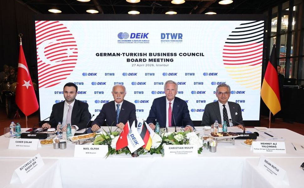 Nail Olpak: "Türkiye ile Almanya ticaret hacminin 10 yılda 250 milyar avro'ya çıkarabilecek potansiyeli var"