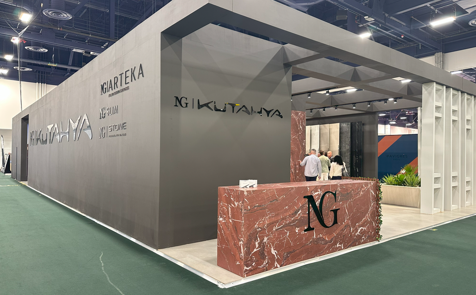 Coverings 2026’da Global Vitrininde NG Kütahya Seramik yeni standartları belirledi