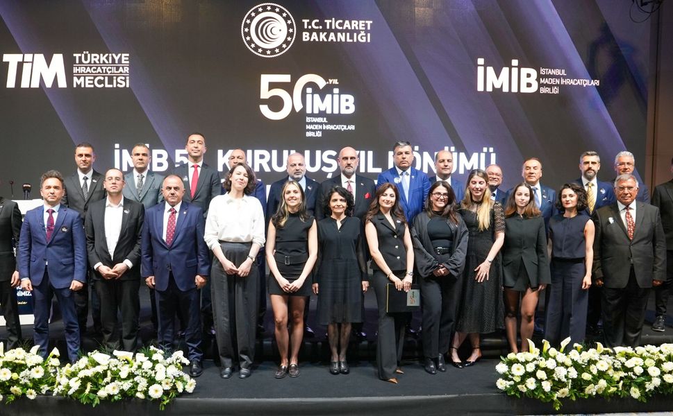 İMİB 50'nci yılında başarılı ihracatçılar ödüllendirildi
