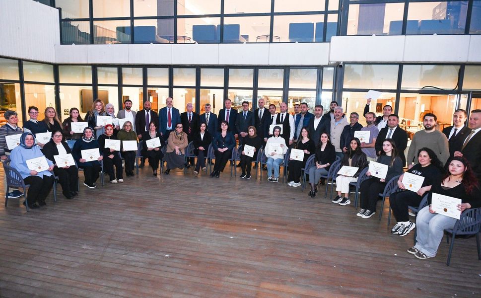 Barista ve Servis Eğitimi Tamamlandı, 52 Kişi Sertifika Aldı