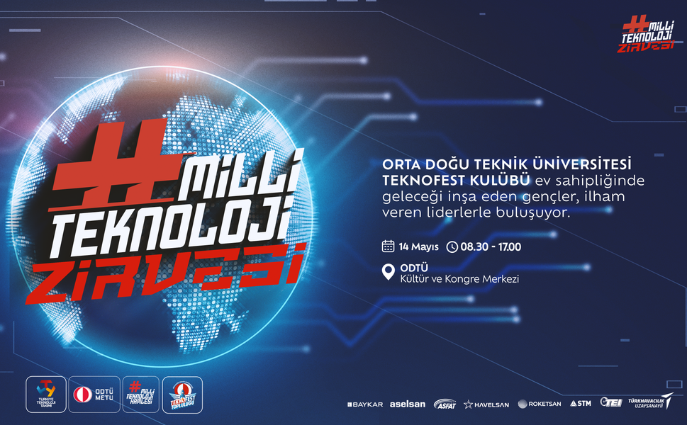 Milli Teknoloji Zirvesi ODTÜ’de Teknoloji Liderlerini Buluşturuyor