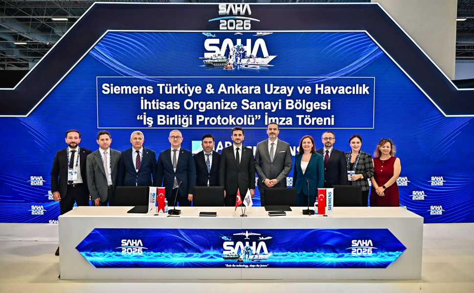 Siemens Türkiye ile Ankara Uzay ve Havacılık İhtisas Organize Sanayi Bölgesi’nden Stratejik İş Birliği