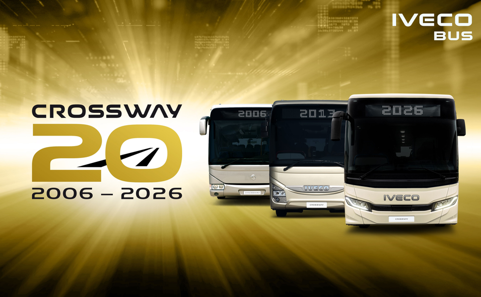 İkonik IVECO BUS CROSSWAY 20. Yılını Kutluyor