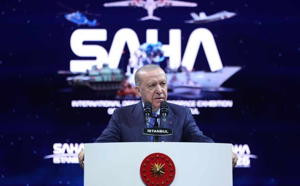 Cumhurbaşkanı Erdoğan SAHA EXPO 2026’da konuştu