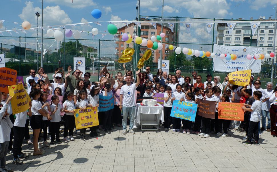 TEGV Ankara Semahat-Dr. Nüsret Arsel Eğitim Parkı 25. Yıl Dönümünü Coşkuyla Kutladı