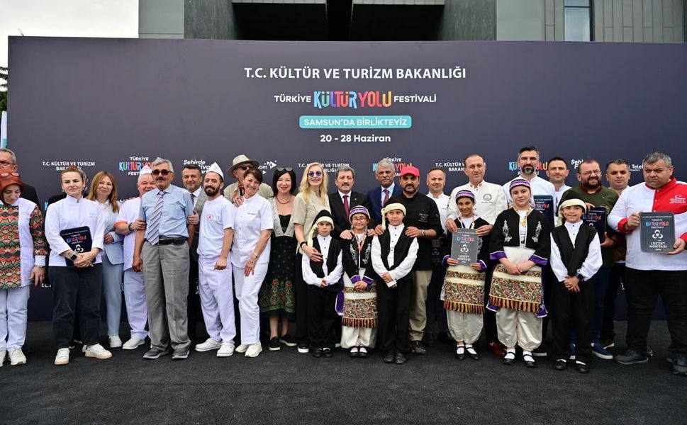 Türkiye Kültür Yolu Festivali üçüncü kez Samsun’da başladı