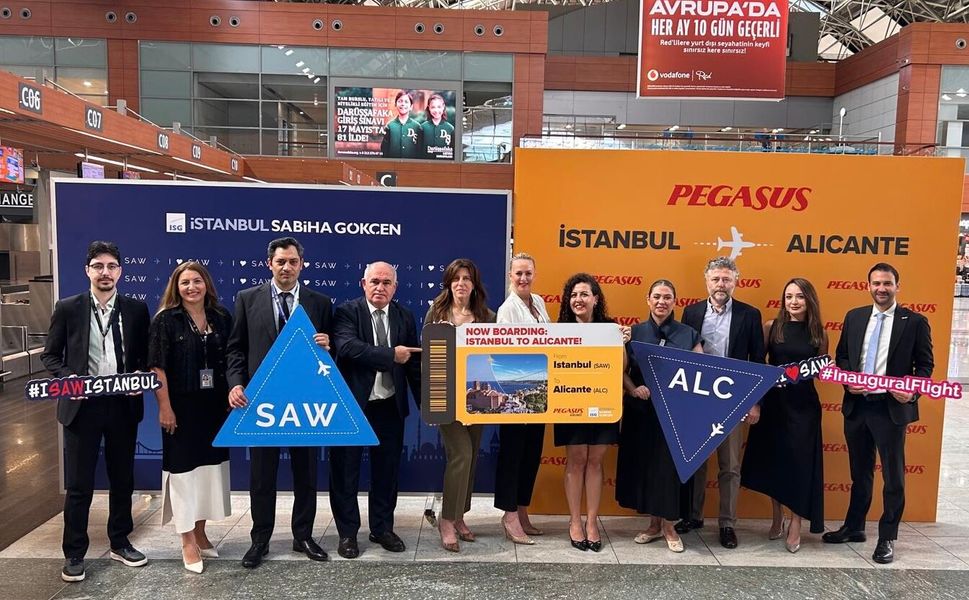 Sabiha Gökçen’den Costa Blanca’ya direkt bağlantı başladı