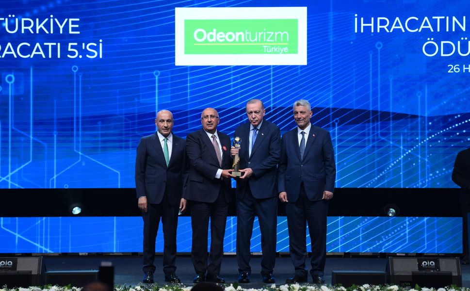 ODEON Turizm, Hizmet İhracatında Zirvedeki Yerini Korudu