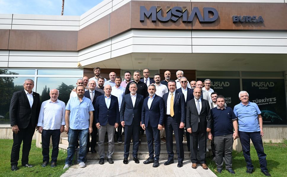 BTSO Başkanı Burkay MÜSİAD Yönetimi ile Buluştu
