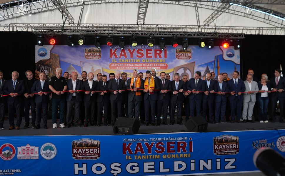 “Kayseri Tanıtım Günleri” Bakan Bolat’ın katılımıyla İstanbul’da açıldı