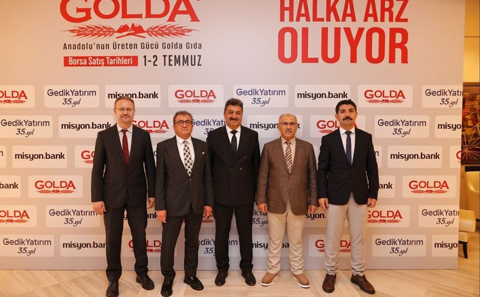 Anadolu’nun Üretim Gücü Golda Gıda Yatırımcılarla Buluşuyor