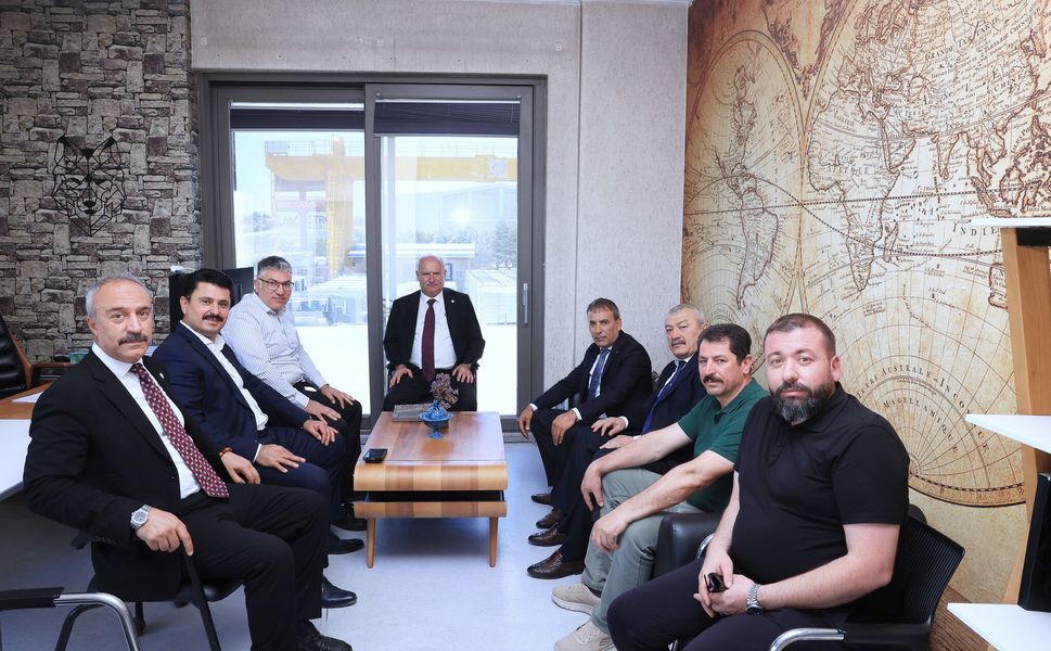 ATO Başkanı Gürsel Baran Yuvaköy Mermerciler Sitesi'nde Sektör Temsilcileriyle Buluştu