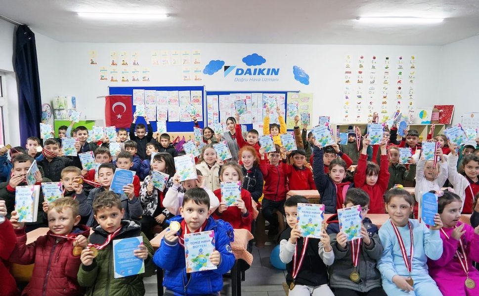 Daikin'le çocuklar yaz tatilinde hem doğayı koruyor hem ödülleri topluyor!