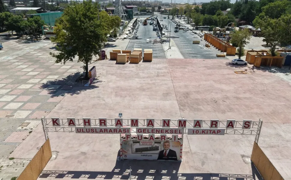Kahramanmaraş’ta Geleneksel Ağustos Fuarı İçin Hazırlıklar Hızlandı