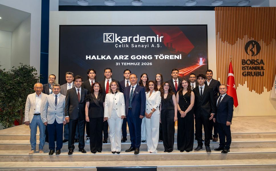 Borsa İstanbul’da Gong Kardemir Çelik İçin Çaldı