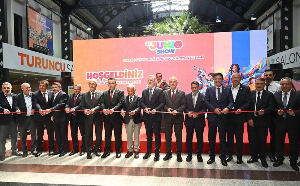 Junioshow Bursa 110 firma 50’ye yakın ülkeden gelen yabancı alıcıları ağırladı