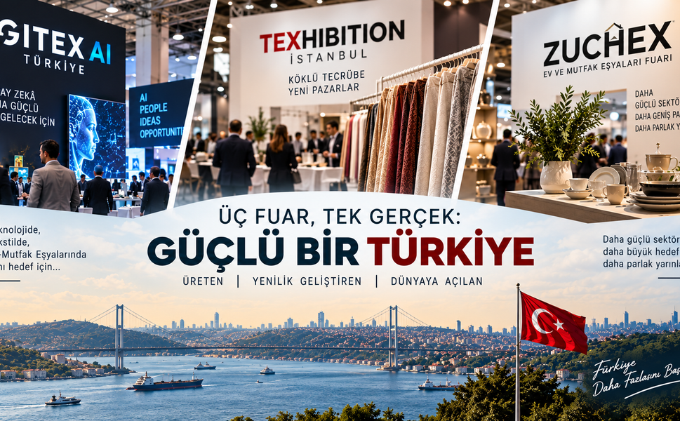 Üç Fuar, Tek Gerçek: Güçlü Bir Türkiye