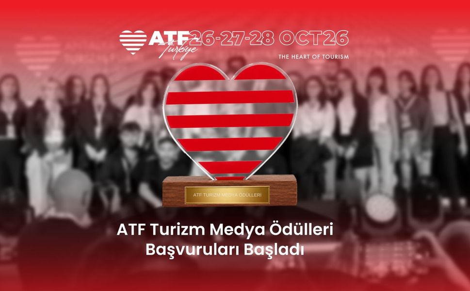 ATF Turizm Medya Ödülleri İçin Başvuru Süreci Başladı