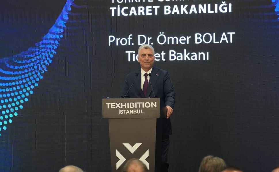 Ticaret Bakanı Ömer Bolat: “Türkiye Dünya Tekstil ihracatı liginde Dördüncü Sırada”