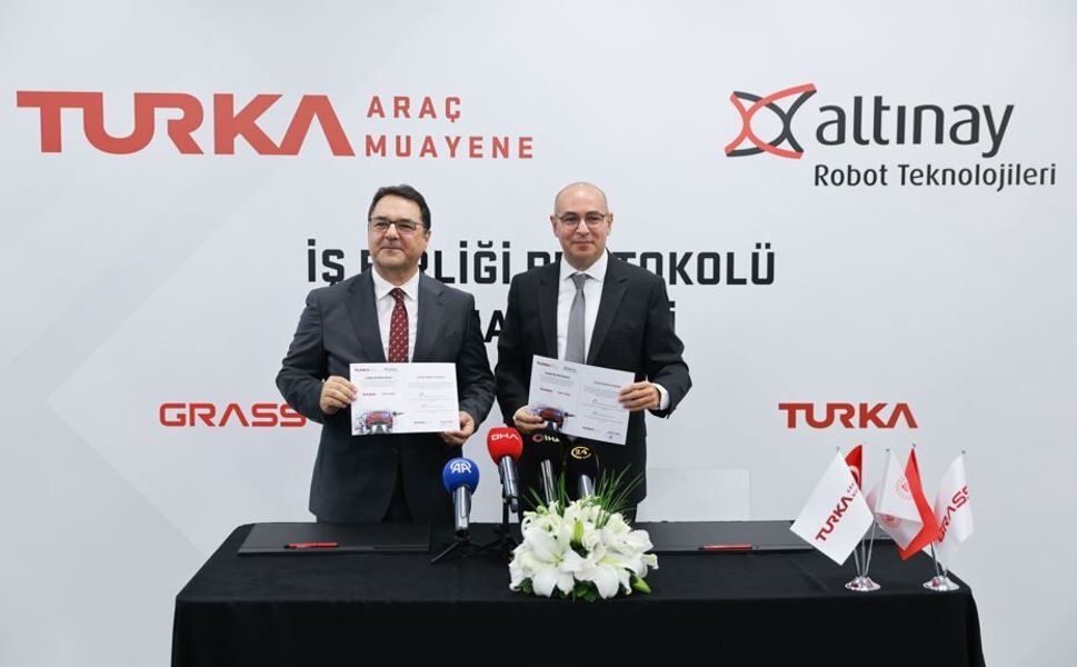 TURKA ve Altınay Robot’tan araç muayenesinde yerli teknoloji hamlesi