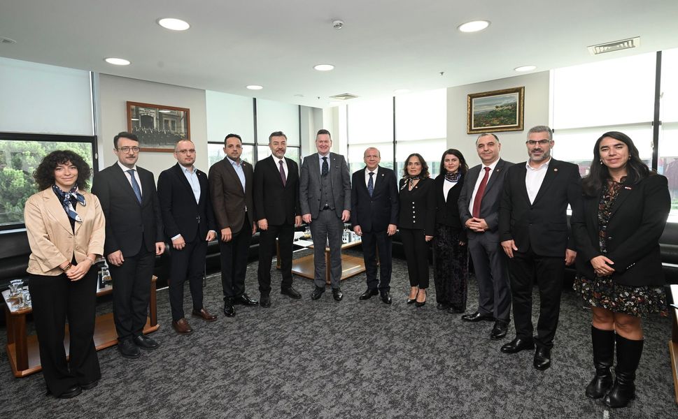 ABD İstanbul Başkonsolosu Michael Lally BTSO’yu Ziyaret Etti