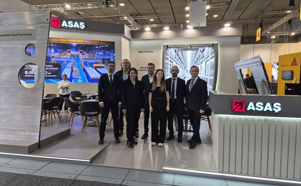 ASAŞ,  InnoTrans 2026’da, raylı sistemler ve mobilite sektörlerine yönelik üretim kabiliyetlerini sergiledi