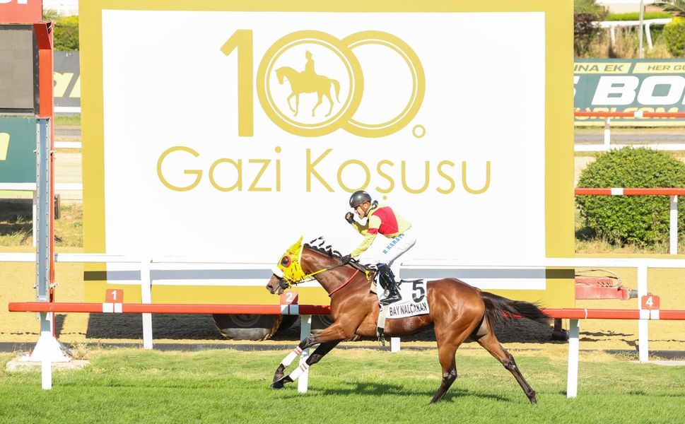 100. Gazi Koşusu Şampiyonu Bay Nalçakan Pistlere Veda Ediyor