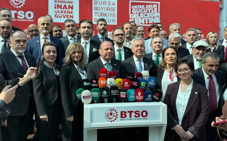 BTSO’da başkanlık yarışı sona erdi: Özer Matlı yeni başkan