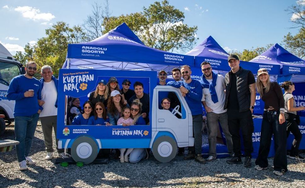 Anadolu Sigorta, Kurtaran Ev Festivali’ne Kurtaran Araç ile Katıldı