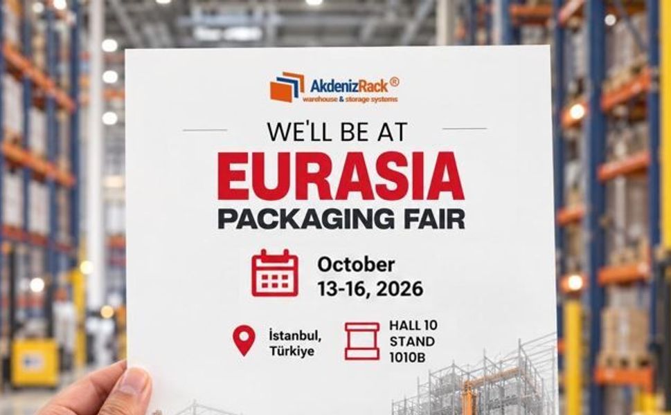 Akdenizrack, Eurasia Packaging İstanbul 2026’da otomasyon ve insansız depo teknolojilerini tanıtacak