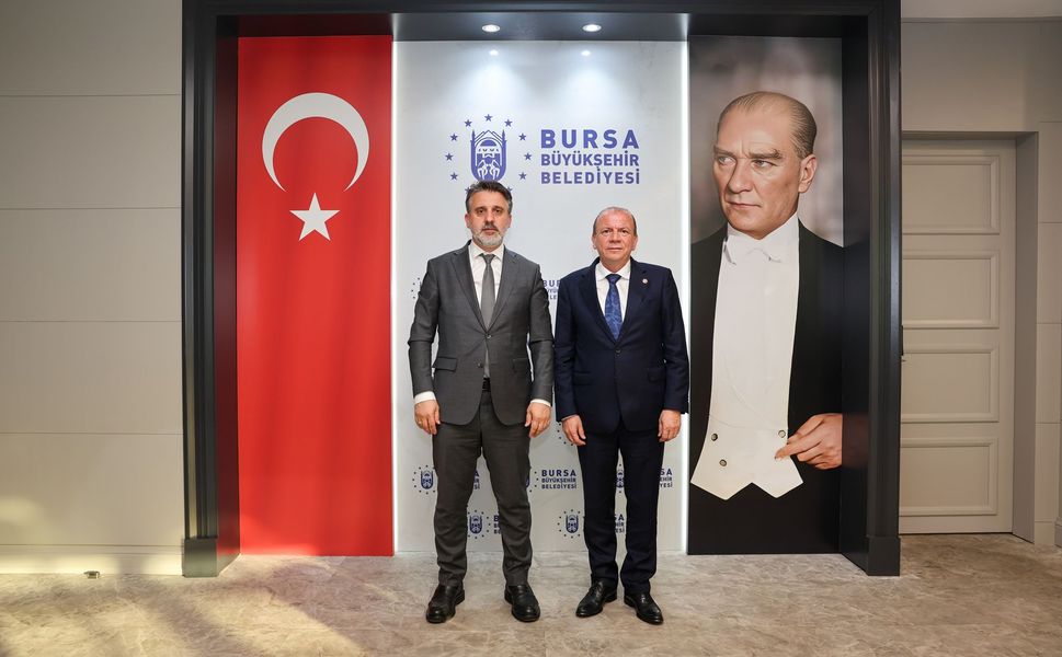 BTSO Başkanı Özer Matlı’dan Bursa Büyükşehir Belediyesi’ne İş Birliği Ziyareti