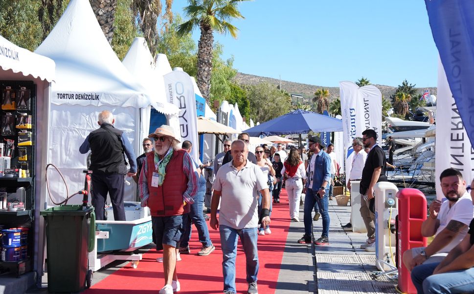 Bodrum Boat Show 25 binden fazla ziyaretçiyi ağırladı