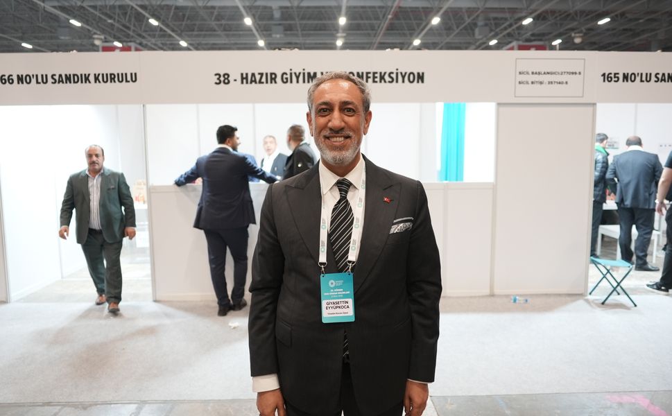 Gıyasettin Eyyüpkoca, “Sektörümüz için, ticaretimiz için, kazanımlarımız için buradaydık”