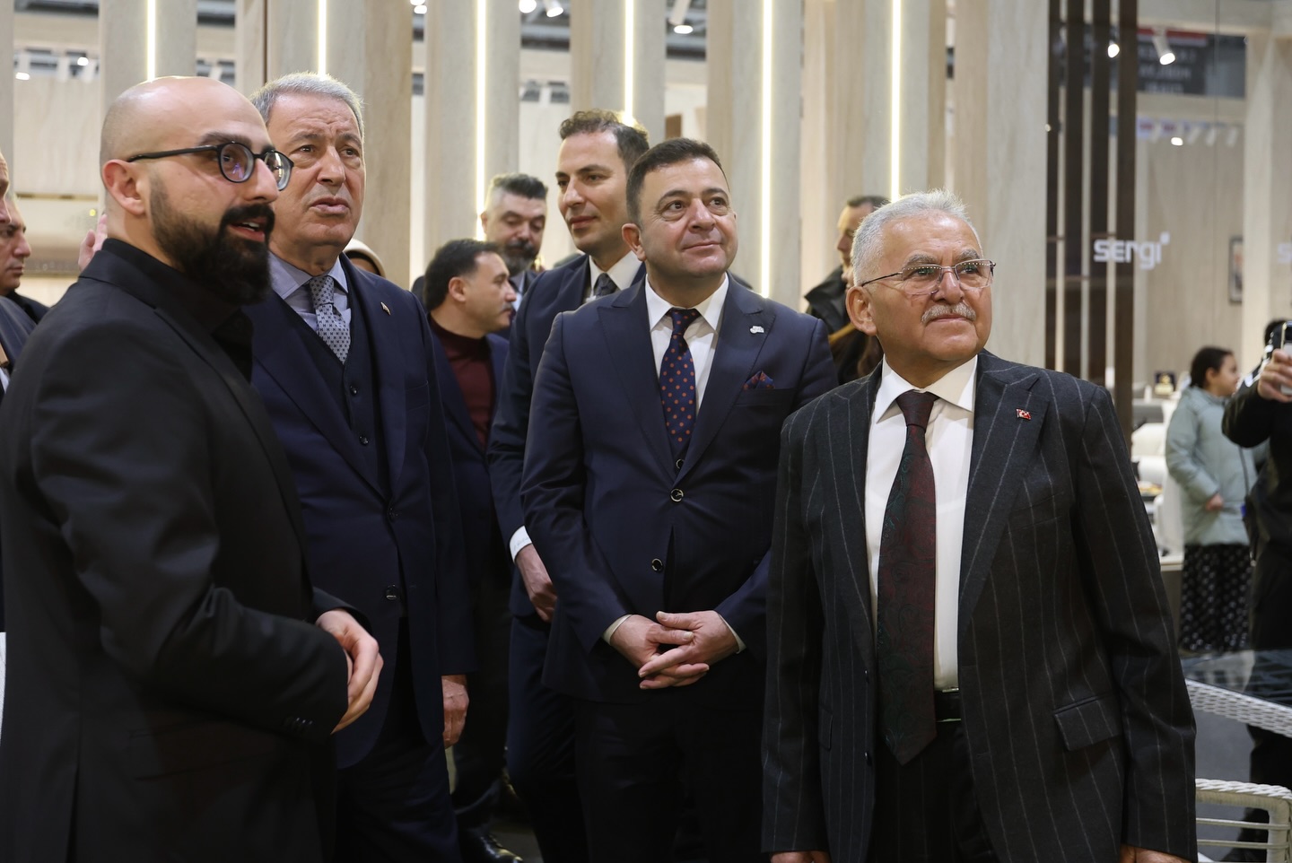 Baskan Buyukkilic Kff – 1 Kayseri Mobilya Fuarinin Acilis Torenine Katildi 59